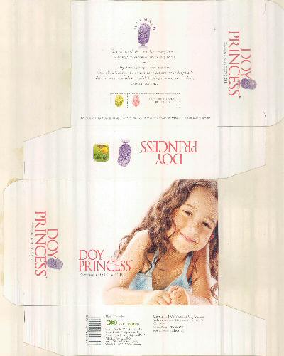 Doy Princess (label) Device mark 1370792 Trademark