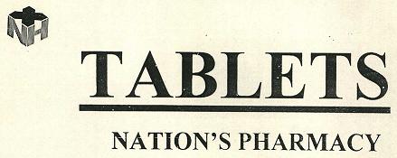 Tablets Nation's Pharmacy Device mark 1391683 Trademark