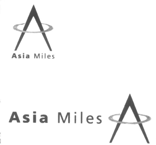 Asia Miles & A (label) Device mark 1391692 Trademark