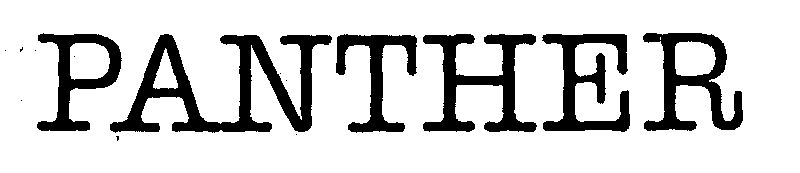 Panther Device mark 1399876 Trademark