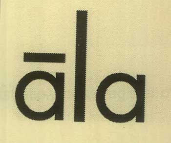 Ala (label) Device mark 1400396 Trademark