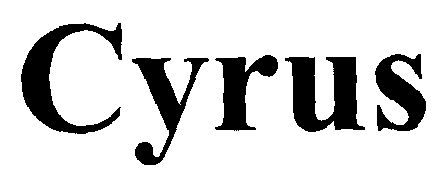 Cyrus Device mark 1402758 Trademark