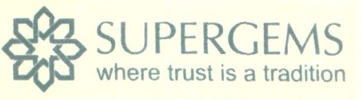 Supergems Where Trust Is A Tradition (label) Device mark 1403049 Trademark