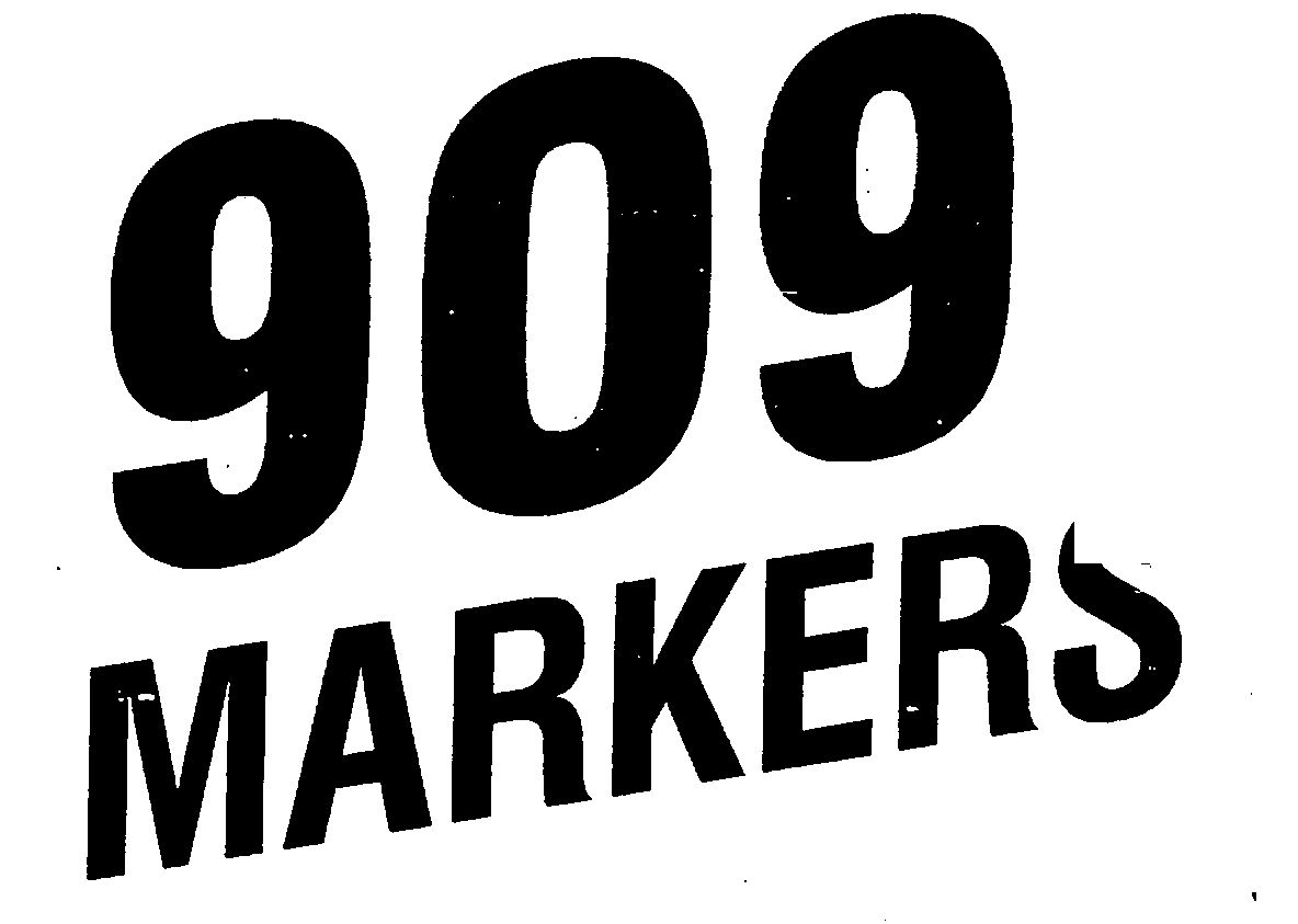 909 Markers (label) Device mark 1407472 Trademark