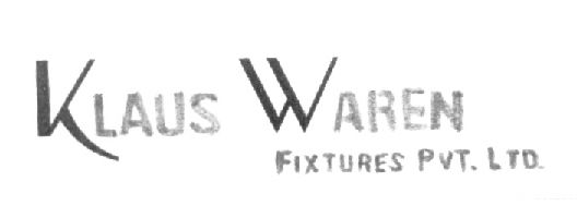 Klaus Waren Fixtures Pvt. Ltd. Device mark 1407485 Trademark