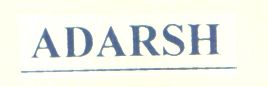 Adarsh (label) Device mark 1409497 Trademark