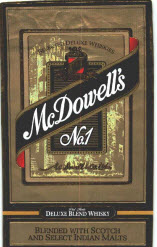 Mcdowell's No. 1 (label) Device mark 1413816 Trademark