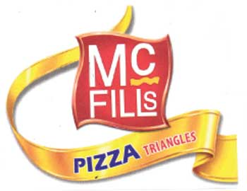 Mc Fills, Pizza Triangles [label] Device mark 1418889 Trademark