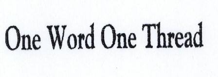 One Word One Thread Device mark 1419770 Trademark