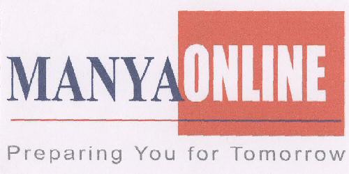 Manya Online With Label Device mark 1420535 Trademark