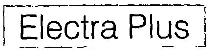 Electra Plus ( Label) Device mark 1420866 Trademark
