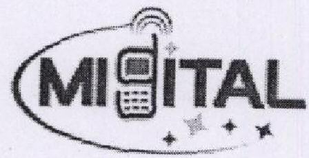 Migital With Device Of Cell Phone Device mark 1421847 Trademark