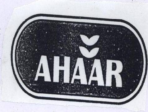 Ahaar With Label Device mark 1422116 Trademark