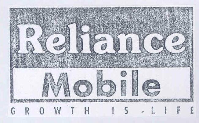 Reliance Mobile(label) Device mark 1423829 Trademark