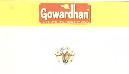 Gowardhan (label) Device mark 1424190 Trademark