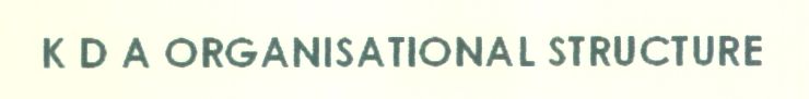 K D A Organisational Structure Device mark 1435484 Trademark