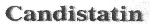 Candistatin (shaded Letter) ( Label) Device mark 1444019 Trademark