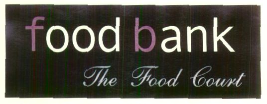 Food Bank The Food Court ( Label) Device mark 1444510 Trademark