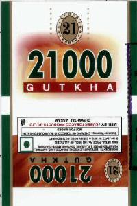 21000 Gutkha With Color Label Device mark 1446406 Trademark