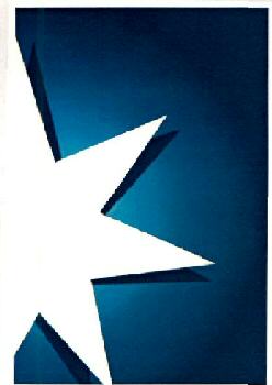 White Star On Blue Background With Label Device mark 1449996 Trademark