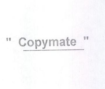 Copymate Device mark 1450460 Trademark