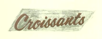 Croissants (label) Device mark 1451812 Trademark