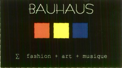 Bauhaus (label) Device mark 1452472 Trademark