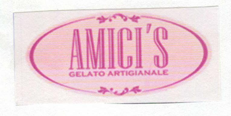 Amici's Gelato Artigianale (label) Device mark 1454890 Trademark