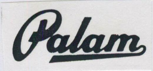 Palam (signature Letter) Device mark 1459187 Trademark