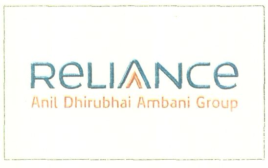 Reliance Anil Dhirubhai Ambani Group (letter Written In Special Form) Device mark 1460676 Trademark