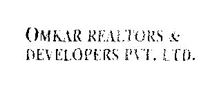 Omkar Realtors & Developers Pvt. Ltd.(label) Device mark 1465862 Trademark