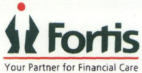 Fortis Your Partner For Financial Care Device mark 1467178 Trademark