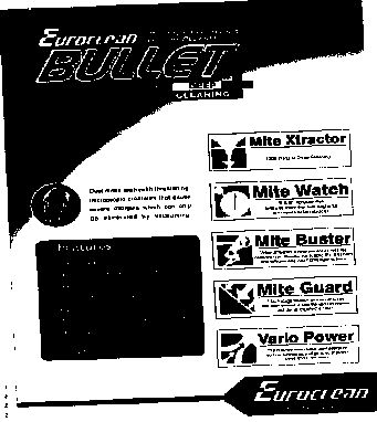 Euroclean Bullet (label) Device mark 1469714 Trademark