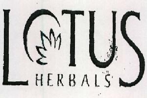 Lotus Herbals With Device Device mark 1474655 Trademark