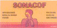 Sonacof (label) Device mark 1475036 Trademark