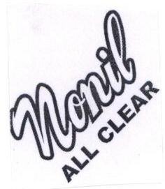 Nonil All Clear Device mark 1480023 Trademark