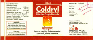 Coldryp (lable) Device mark 1480277 Trademark