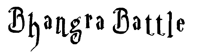 Bhangra Battle (label) Device mark 1481321 Trademark