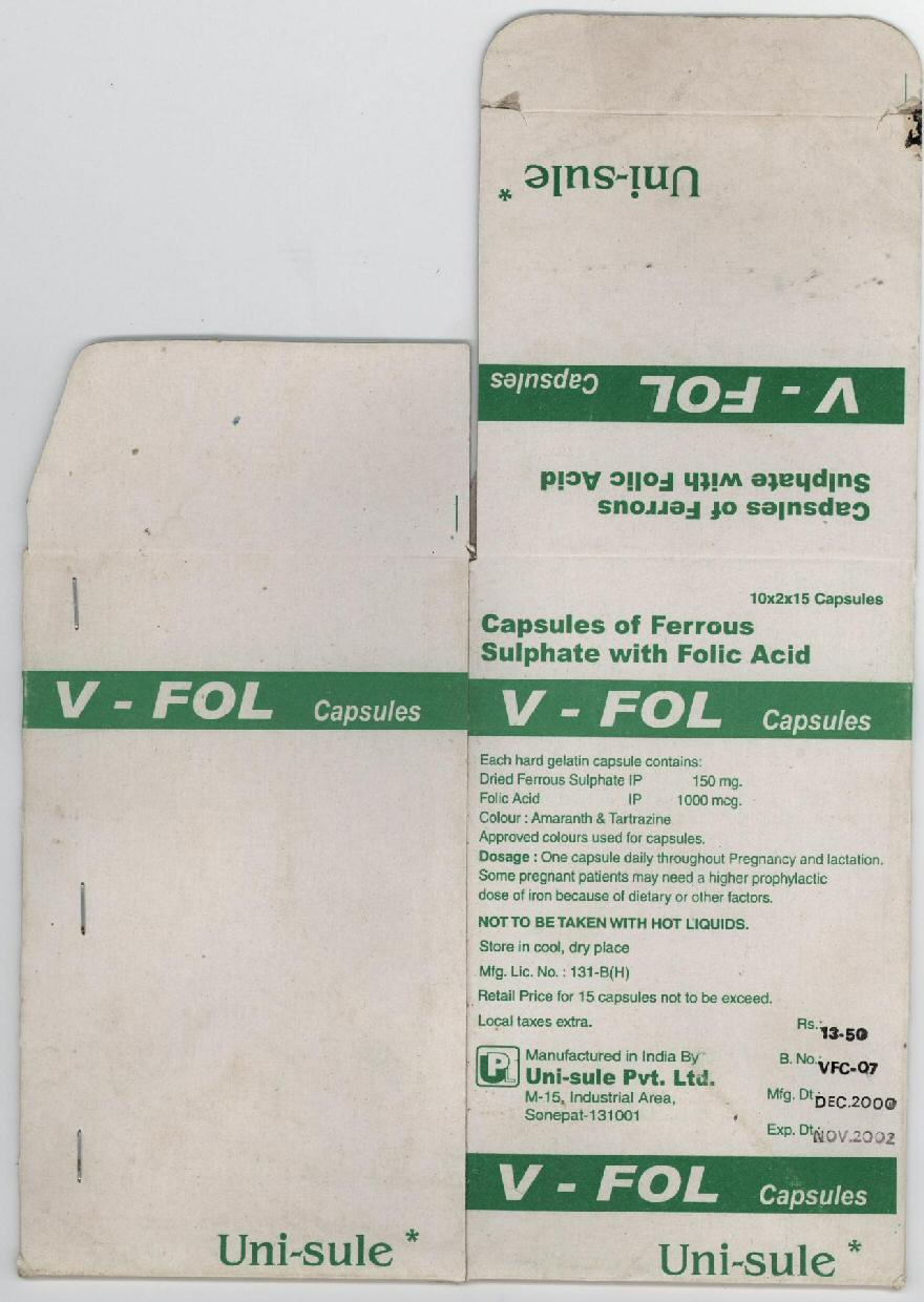 V-fol With Label Device mark 1482496 Trademark