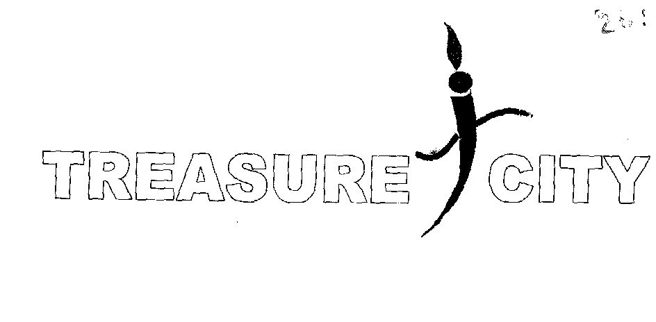 Treasure City (letter Written In Double Outline) Device mark 1491358 Trademark