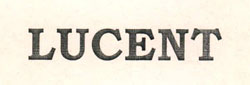 Lucent Device mark 2615292 Trademark