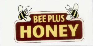Bee Plus Honey With Lable Device mark 1498554 Trademark