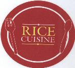 Rice Cuisine (logo) Device mark 1523394 Trademark