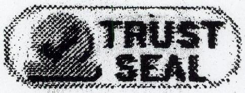 Trust Seal (label) Device mark 1538721 Trademark