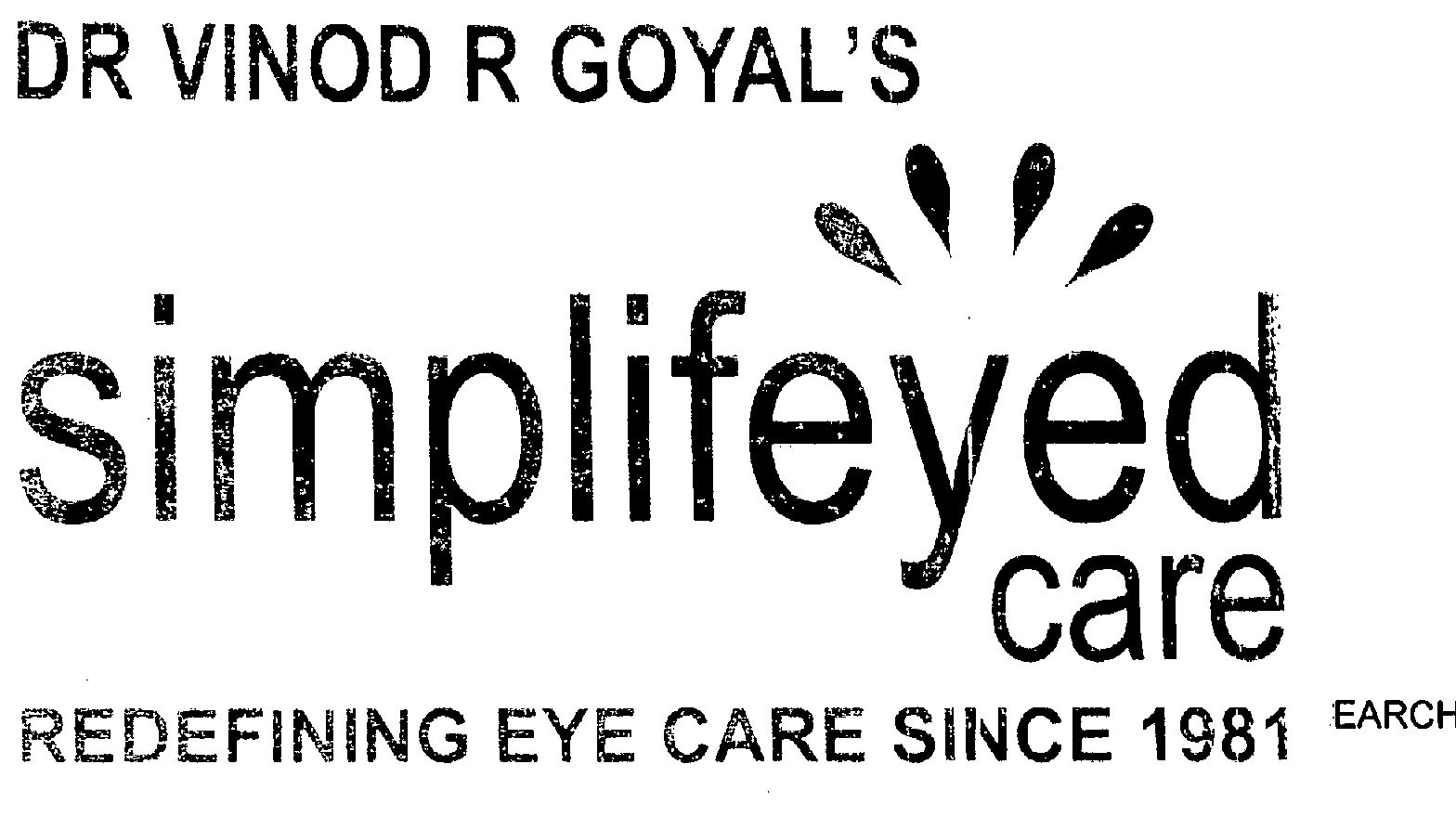 Simplifeyed (special Form Of Writing) Device mark 1559396 Trademark