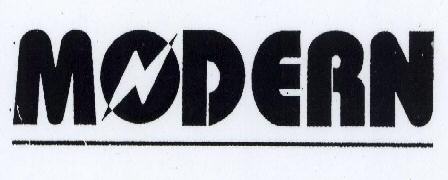 Modern (underlined) Device mark 1574960 Trademark