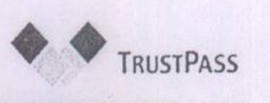 Trustpass (logo) Device mark 1585760 Trademark