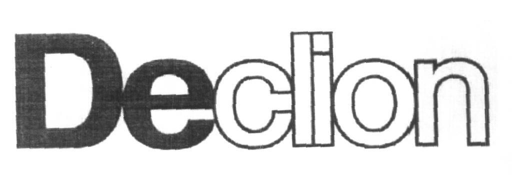 Declion (lable) Device mark 1590438 Trademark