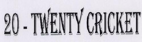 20 - Twenty Cricket Device mark 1609972 Trademark