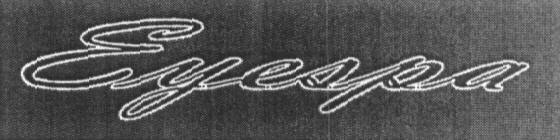 Eyespa (special Form Of Writing) Device mark 1611812 Trademark